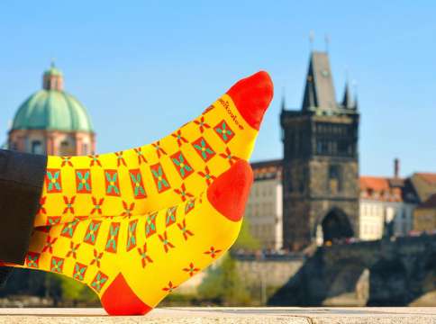 Praha zlatá ponožkatá