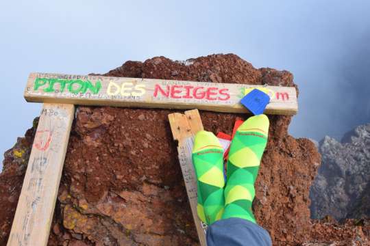 Česká ponožka si prohlíží svět