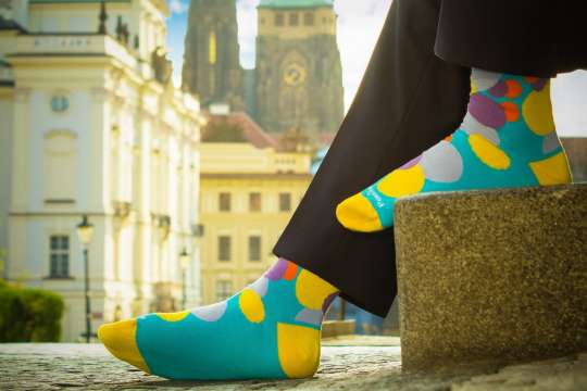 Praha zlatá ponožkatá