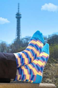 Praha zlatá ponožkatá