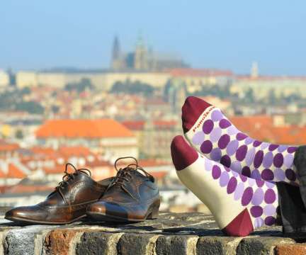 Praha zlatá ponožkatá